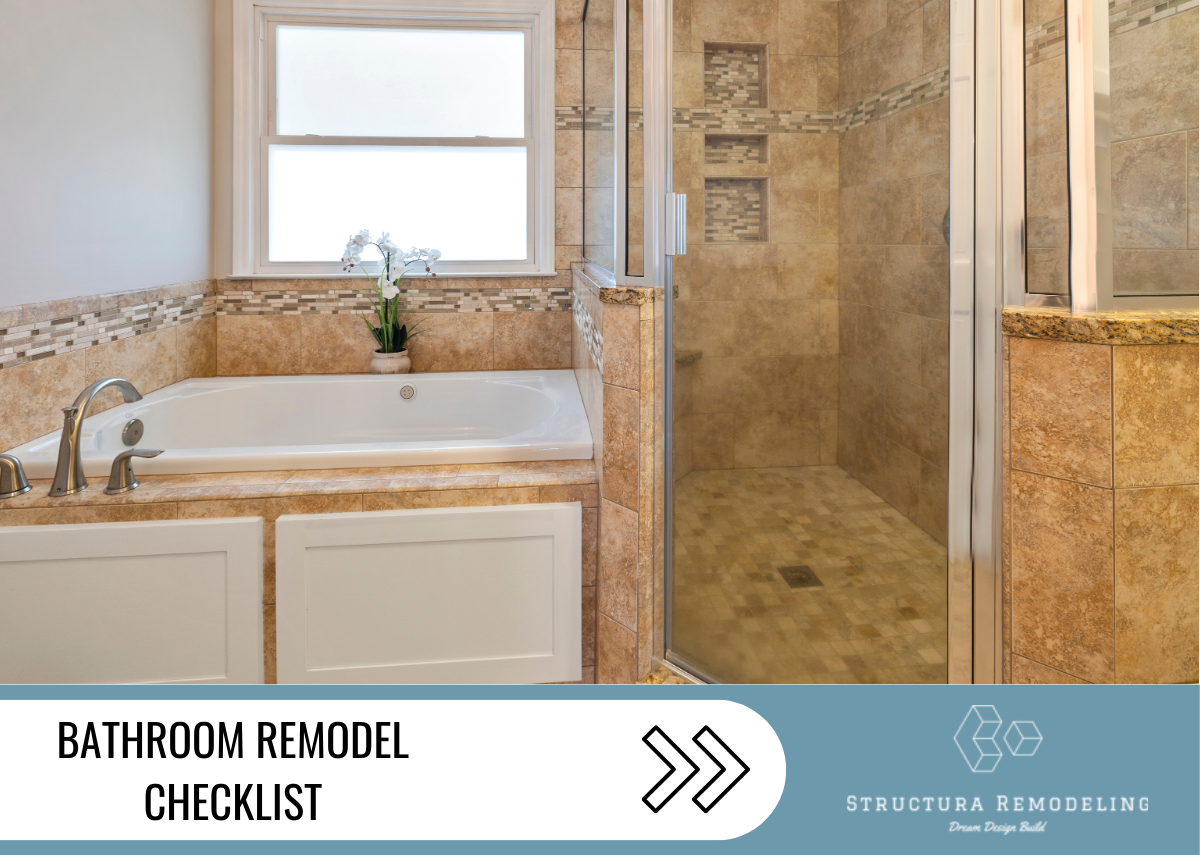 Bathroom Remodel Checklist