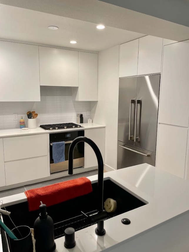 Kitchen lighting and flooring Los Angeles
